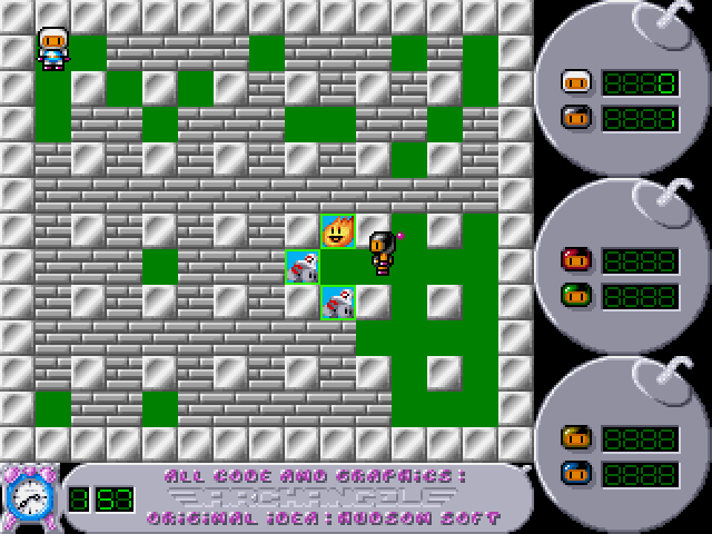 Super Bomberman atari screenshot